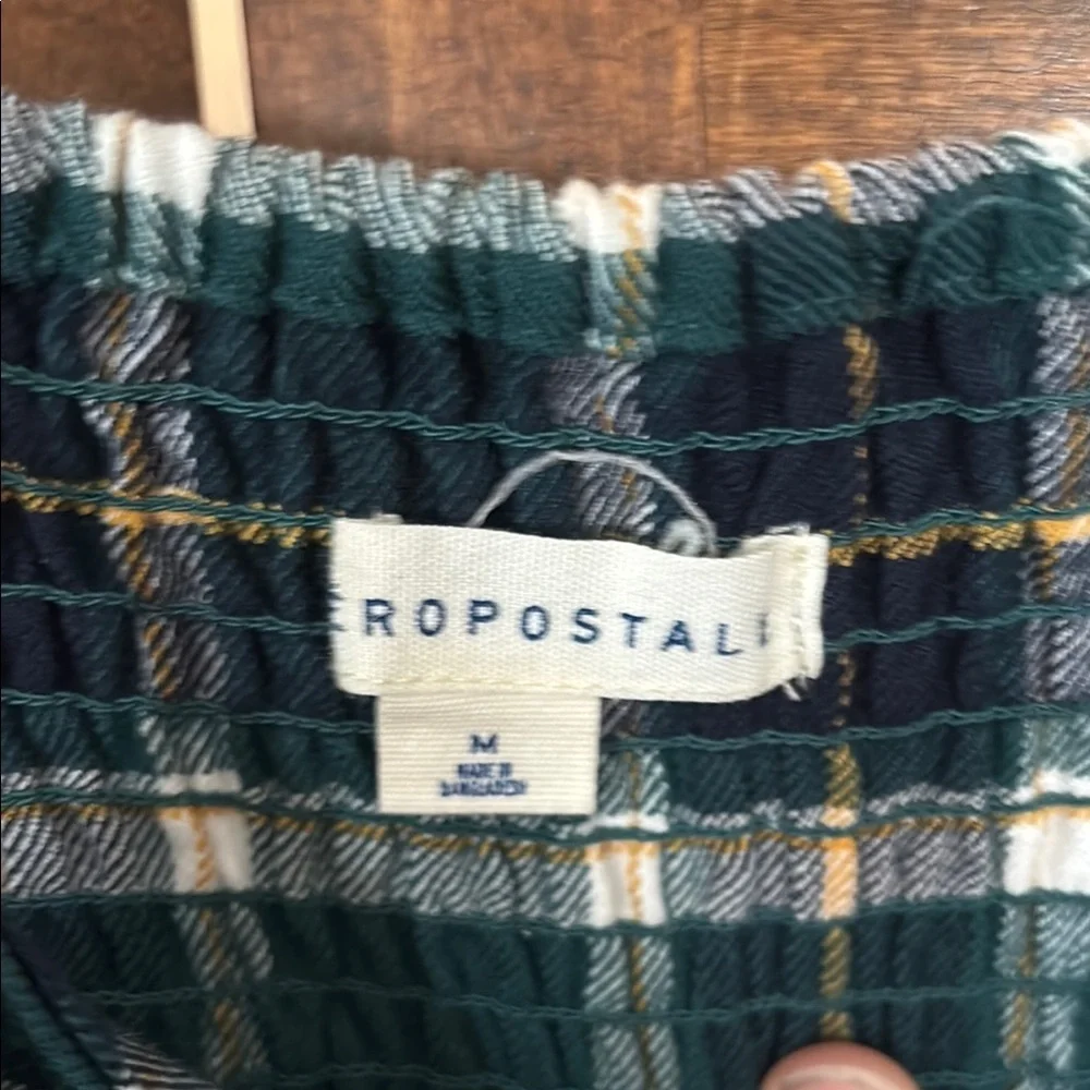 Aeropostale Green Sundress Sleeveless Mini - Picture 5 of 8